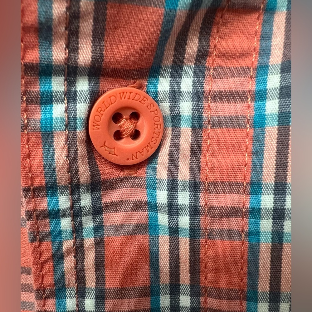 Worldwide Fisherman- Mens Button Up-Size: Medium, Pre- Owned - Picture 4 of 8